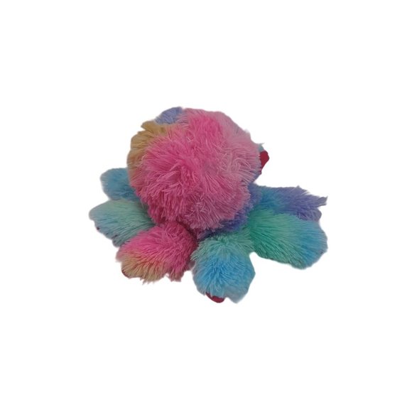 S Rainbow Octopus 8" Soft Plush Walmart Tie-Dye Stuffed Animal - Picture 2 of 7